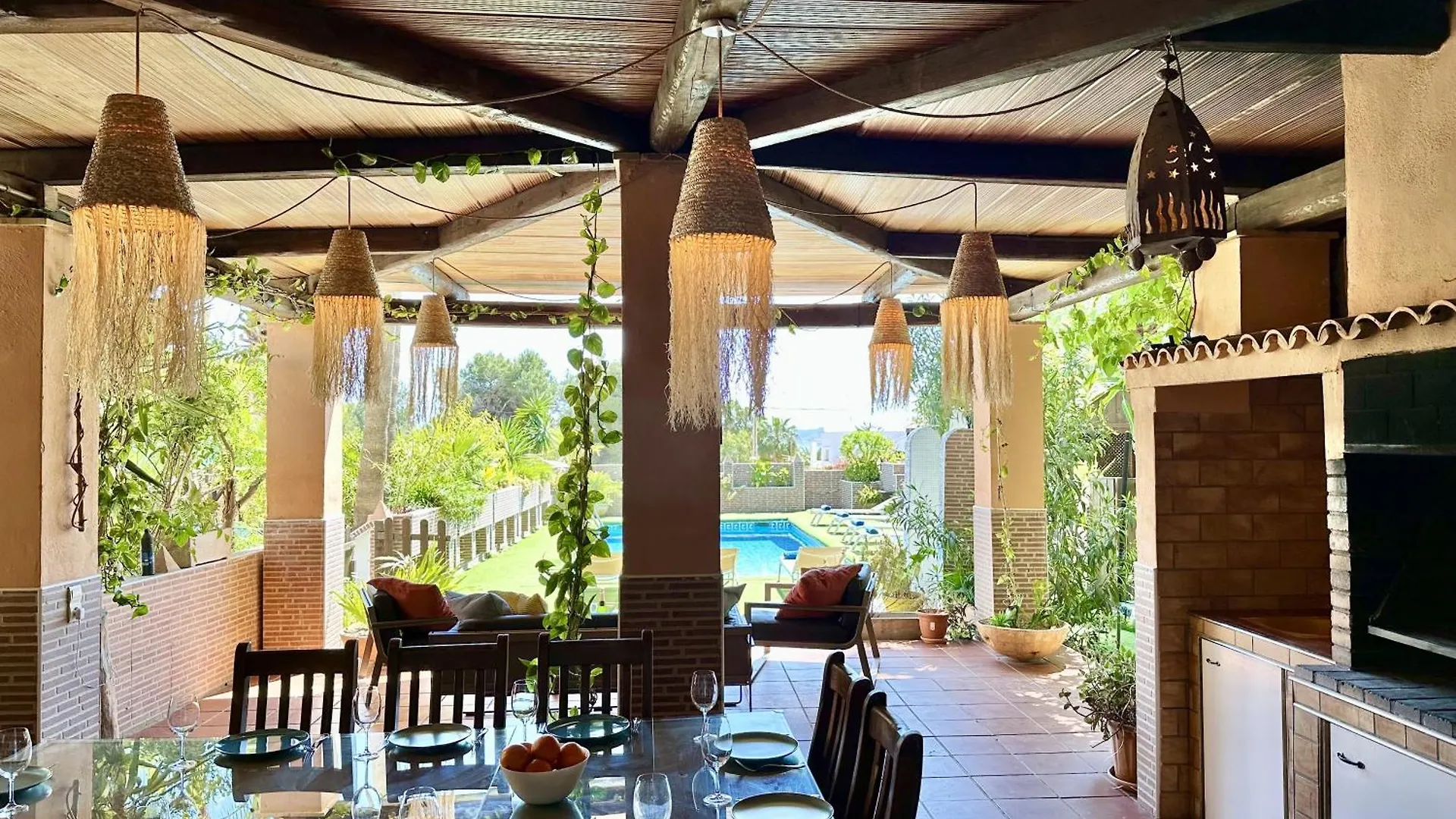 Villa In Playa Den Bossa & Ibiza Town 7Min, Bbq San José İspanya