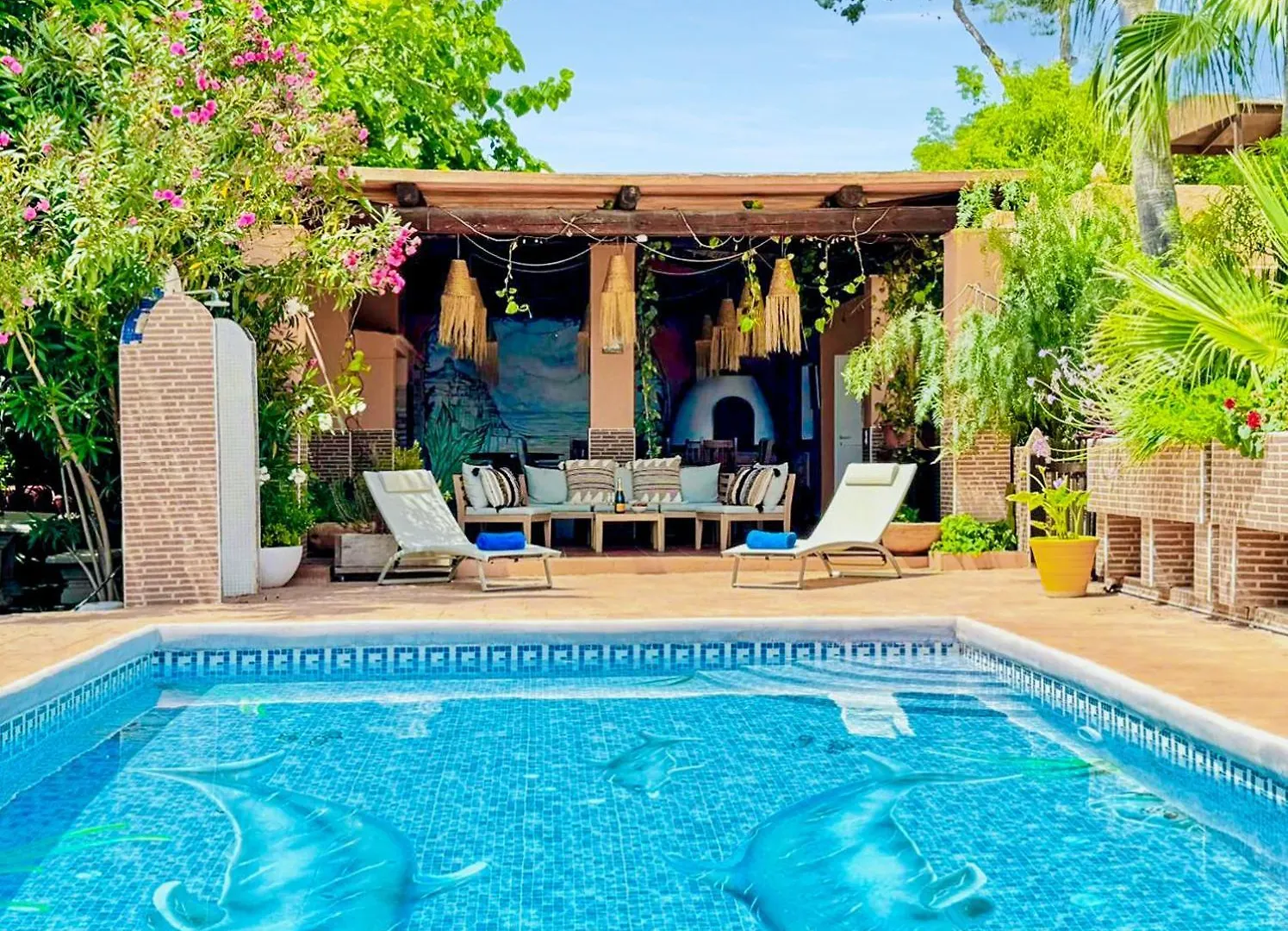 Villa In Playa Den Bossa & Ibiza Town 7Min, Bbq San José
